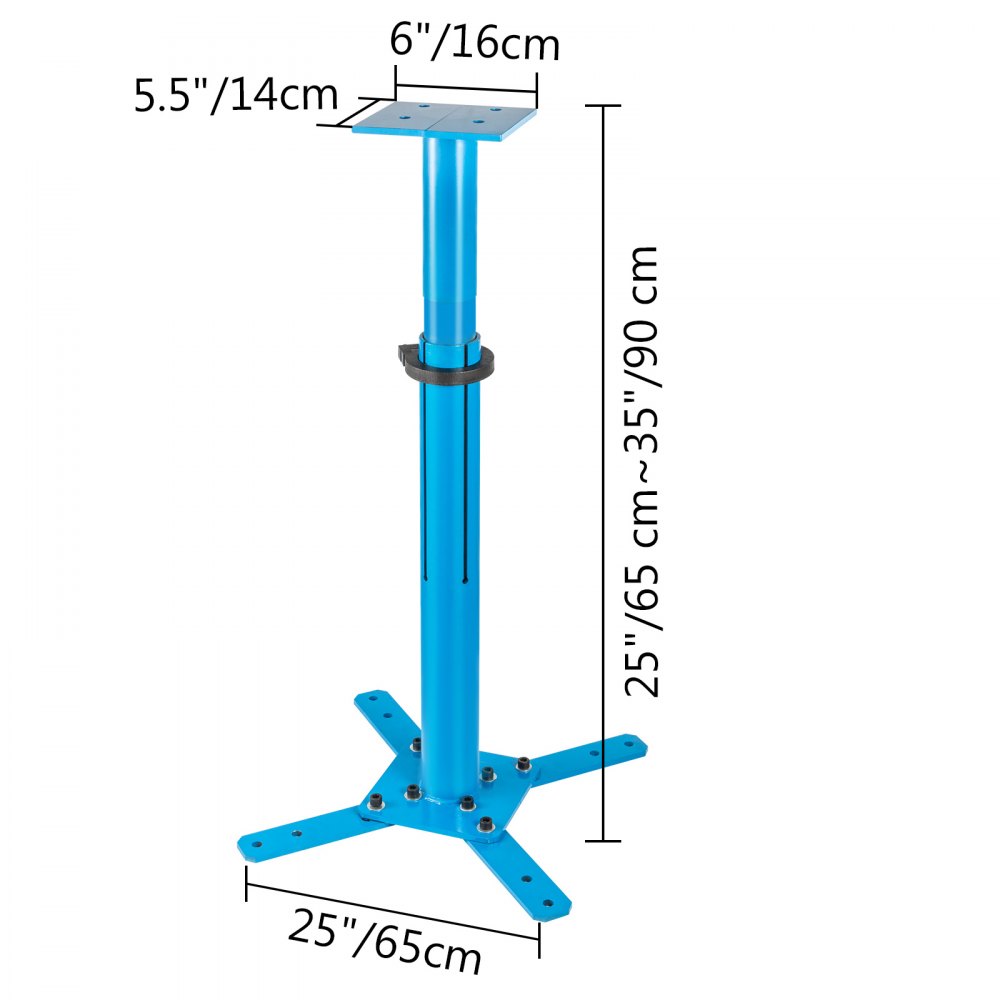 Vevor Stauch Und Streckgerät Stauchgerät Stauchmaschine Untergestell 65-90cm