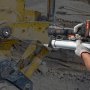 VEVOR 20V Akku Fettpresse 500g Schmierpresse 10.000PSI Arbeitsdruck Elektrische Fettpresse 125g/min Ölfördermenge inkl. 2x 2.0Ah Akkus, Φ9x990mm Schlauch und Schnellladegerät Universal Grease Gun