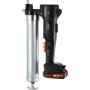 VEVOR 20V Akku Fettpresse 500g Schmierpresse 10.000PSI Arbeitsdruck Elektrische Fettpresse 125g/min Ölfördermenge inkl. 2x 2.0Ah Akkus, Φ9x990mm Schlauch und Schnellladegerät Universal Grease Gun
