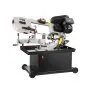VEVOR Metallbandsäge, 1,1 KW, 7 x 8,25 Zoll Schnittleistung, horizontales und vertikales Schneiden, 4 Geschwindigkeiten Bandsäge mit variabler Geschwindigkeit 220 V, 0° bis 45° drehbare Basis zur Bearbeitung von Stahl, Aluminium, Messing, Holz und Kunststoff
