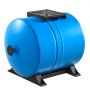 VEVOR 63.7L Horizontal Well Pressure Tank, Pre-Charged Pressurized Water Tank for Well Pumps, Heavy-Duty Carbon Steel Water Storage Container for Home, School, Farm & Irrigation Systems