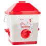 VEVOR Futterautomat & Hühnertränke, 18,14 kg/19L, regensicherer Wasserspender mit Wassernapf, kein Futterverlust, automatische Schwerkraftzufuhr, Geeignet für Hühner, Enten & Puten