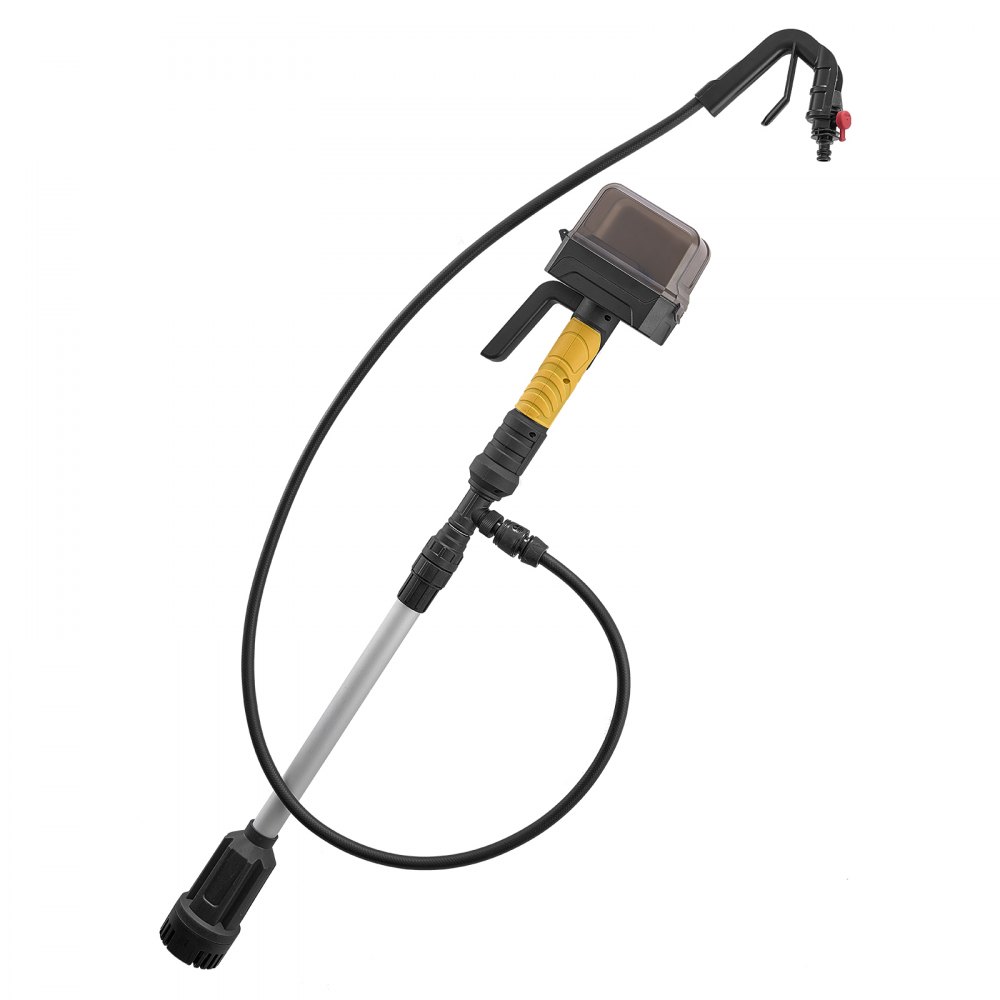 VEVOR Kabellose Stab-Wassertransferpumpe, 528 GPH, tragbare Sumpfpumpe mit NPT3/4-Zoll-Gartenschlauch, kompatibel mit Dewalt 20 V MAX-Akku (ohne Akku), elektrische Stabpumpe für Pool, Garten, Teich