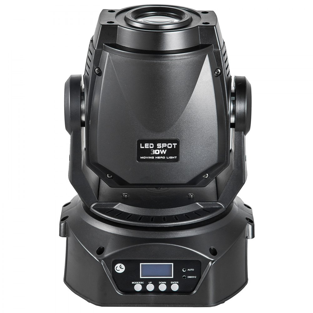 2X 30W LED Moving Head Licht DMX 512 Bühnenlicht Bühnenbeleuchtung 7 Farbwechsel