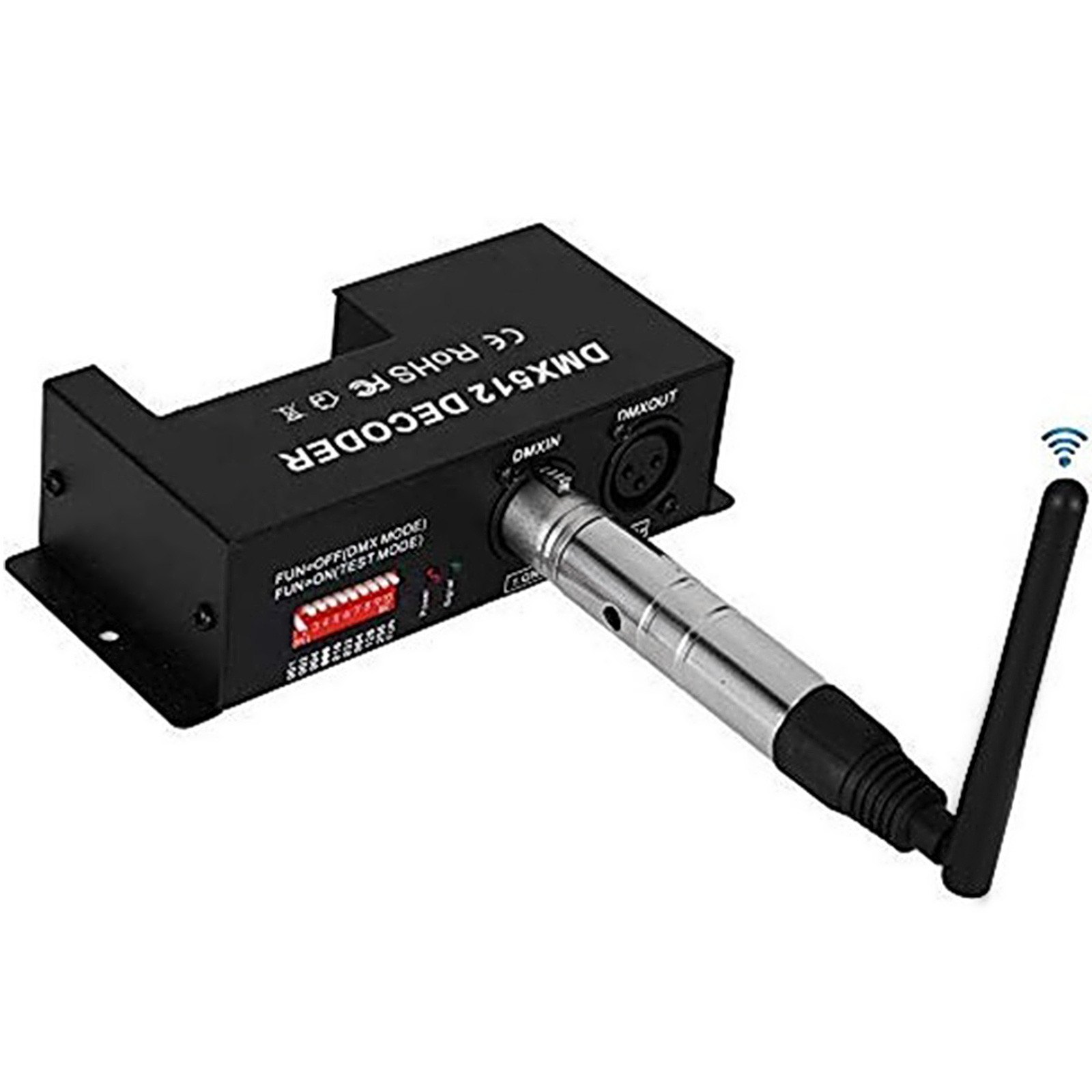 Dmx512 Controller Kabellos Bühnenbeleuchtung Lichtsteuerung 1 Sender Bühne