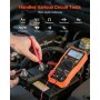 VEVOR Digitalmultimeter, 6000-Count TRMS DC/AC Voltmeter Stromtester, NCV-Multimeter für Strom, Spannung, Widerstand, Tastverhältnis, Temperatur, Dioden, Kontinuitätstest mit stromführendem Draht