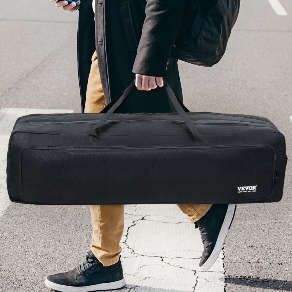 VEVOR Teleskop-Tasche, 1040mm, große Teleskop-Transporttasche mit festen Schnallen, mehreren Taschen und abnehmbarer Trennwand, Teleskop-Tragetasche für optisches Rohr & Stativ, Gegengewichtstasche