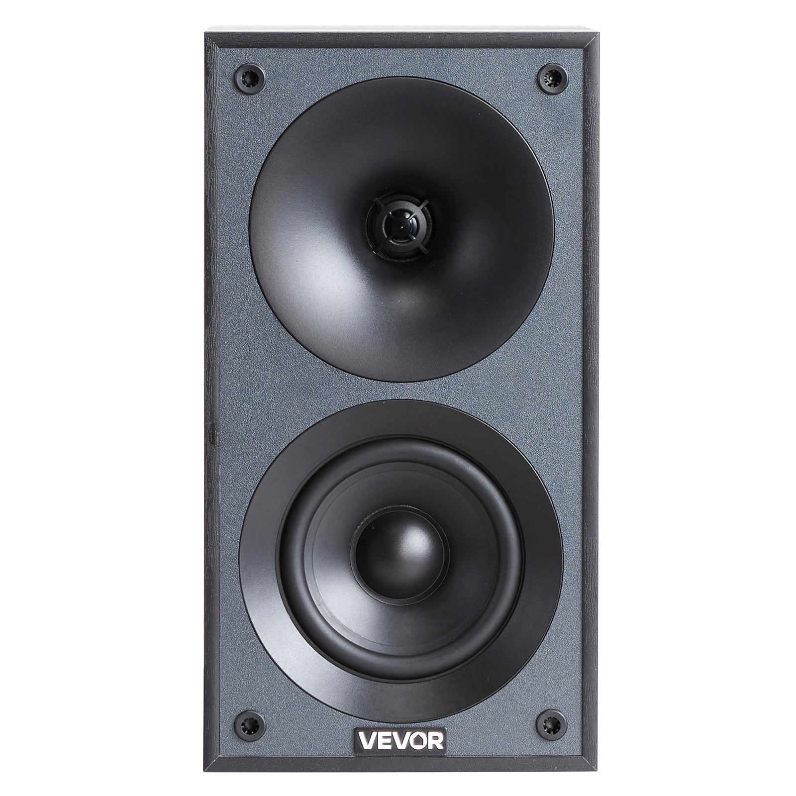 VEVOR Passive Regallautsprecher Paar 300W Stereo-Audio-Lautsprecher 70Hz–20kHz 150x189x280 mm