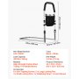 VEVOR Aufstehhilfe Bett 610x320x63 5mm, Haltegriff mit PU-Handlauf, Rohr-Bettstock, Einstiegshilfe aus Karbonstahl für Senioren & Patienten, passend für Kingsize-, Queensize-, Full- & Twin-Betten