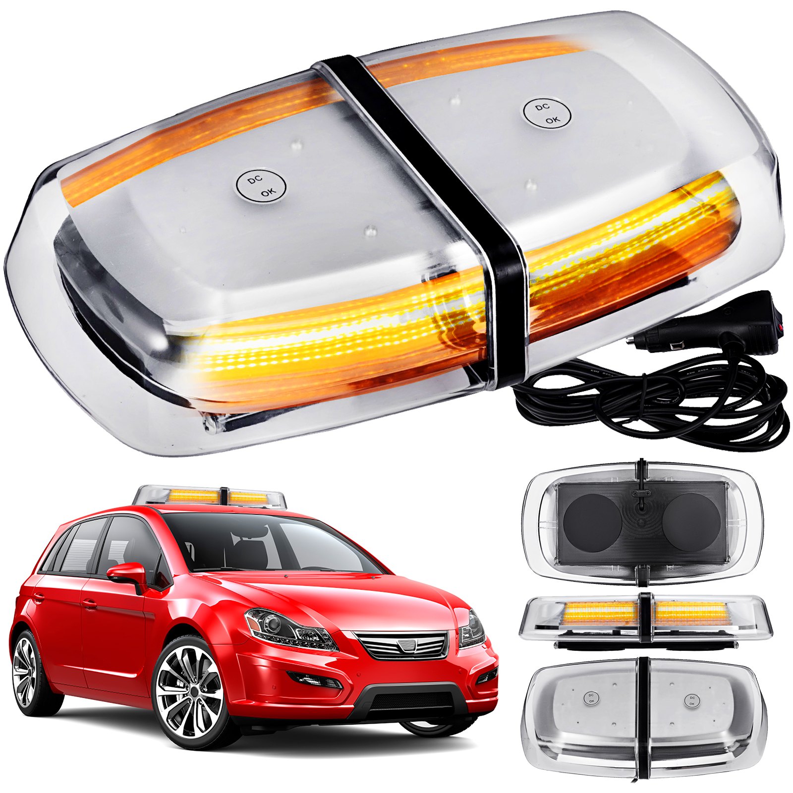 66w Blitzlicht Warnleuchte Warnlicht Blitzleuchte Led Auto Lkw Strobe Licht