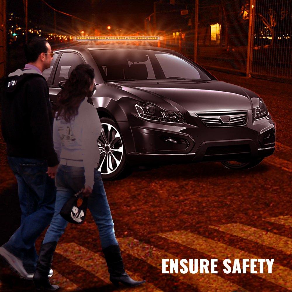 Auto Warnblitzer Warnleuchte Warnlicht Strobe Blitzleuchte Blitzlicht 1200mm