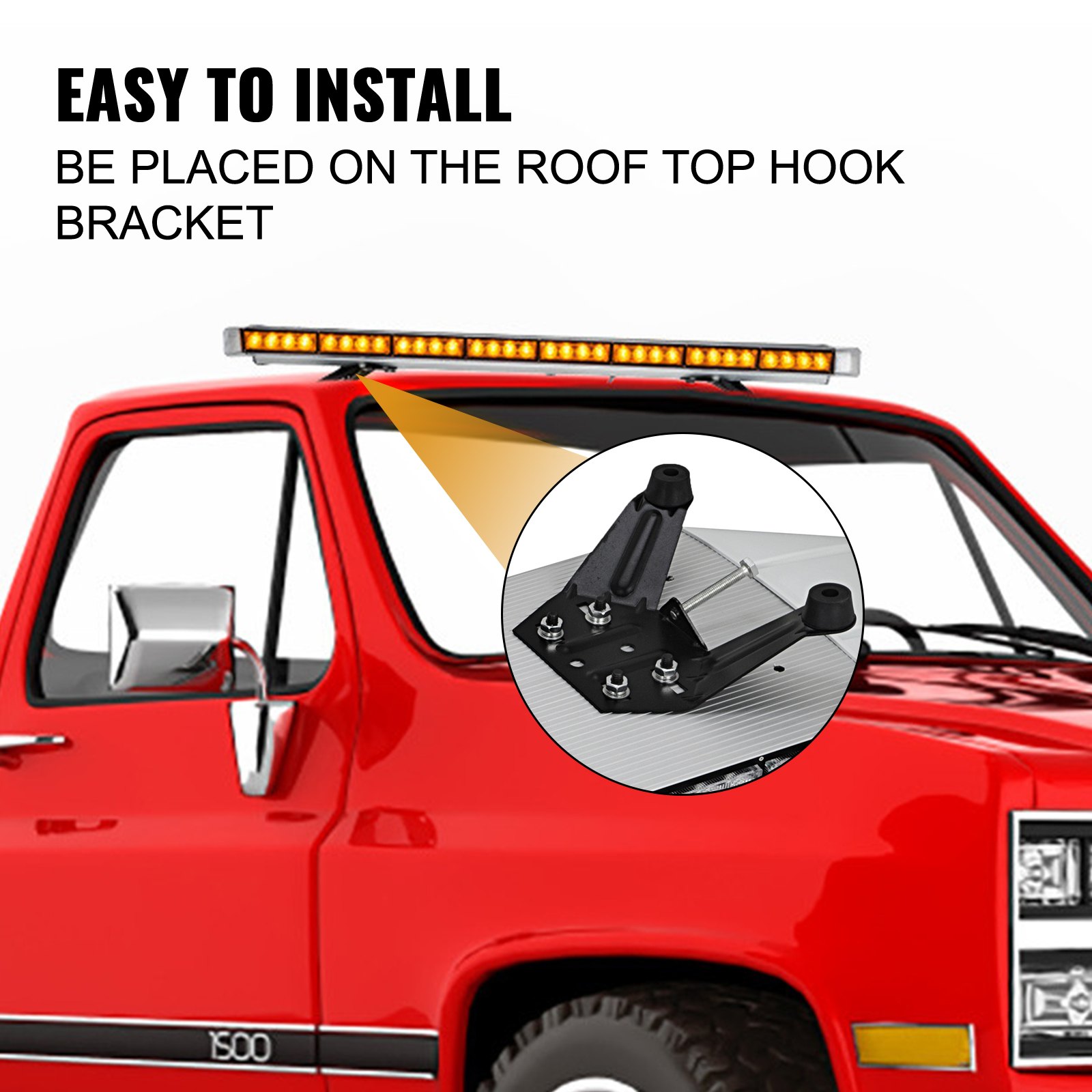 Auto Warnblitzer Warnleuchte Warnlicht Strobe Blitzleuchte Blitzlicht 1200mm