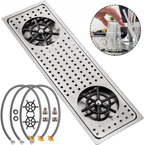 Gläserdusche Gläserspüler 1/2" Spülgerät Gläserspülgerät Rinser Druckspülgerät