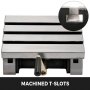 VEVOR Frästisch 178x125x89mm Bohrtisch Kreuztisch Koordinatentisch mit einstellbarer Platte für Bohr- und Fräsarbeiten Präzision