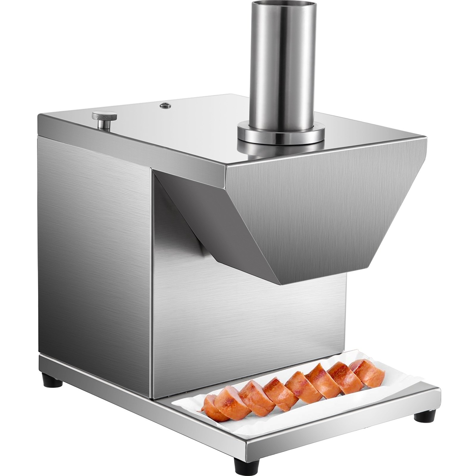 Vevor Elektrisch Currywurstschneider Bratwurstschneider Wurstzerkleinerer 5-35mm