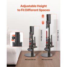 VEVOR 130cm Staubsaugerständer Dyson Multi-Modelle Aufbewahrungshalter 3 Clips