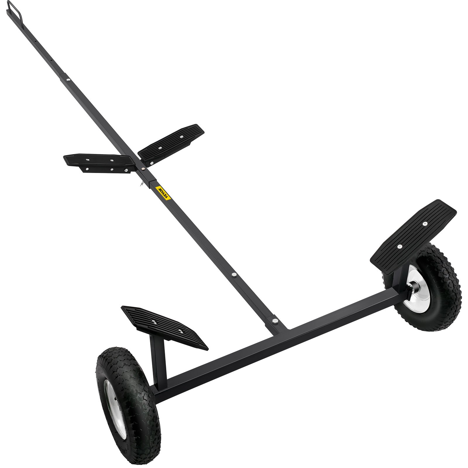 VEVOR Rangierhilfe für PKW Anhänger, Mover Rangierhilfe Anhänger bis 163 kg belastbar 230-255-280 cm einstellbare Länge 295x108x47 cm Größe, auf Höfen, Carports, Einfahrten, Wohnwagenparks