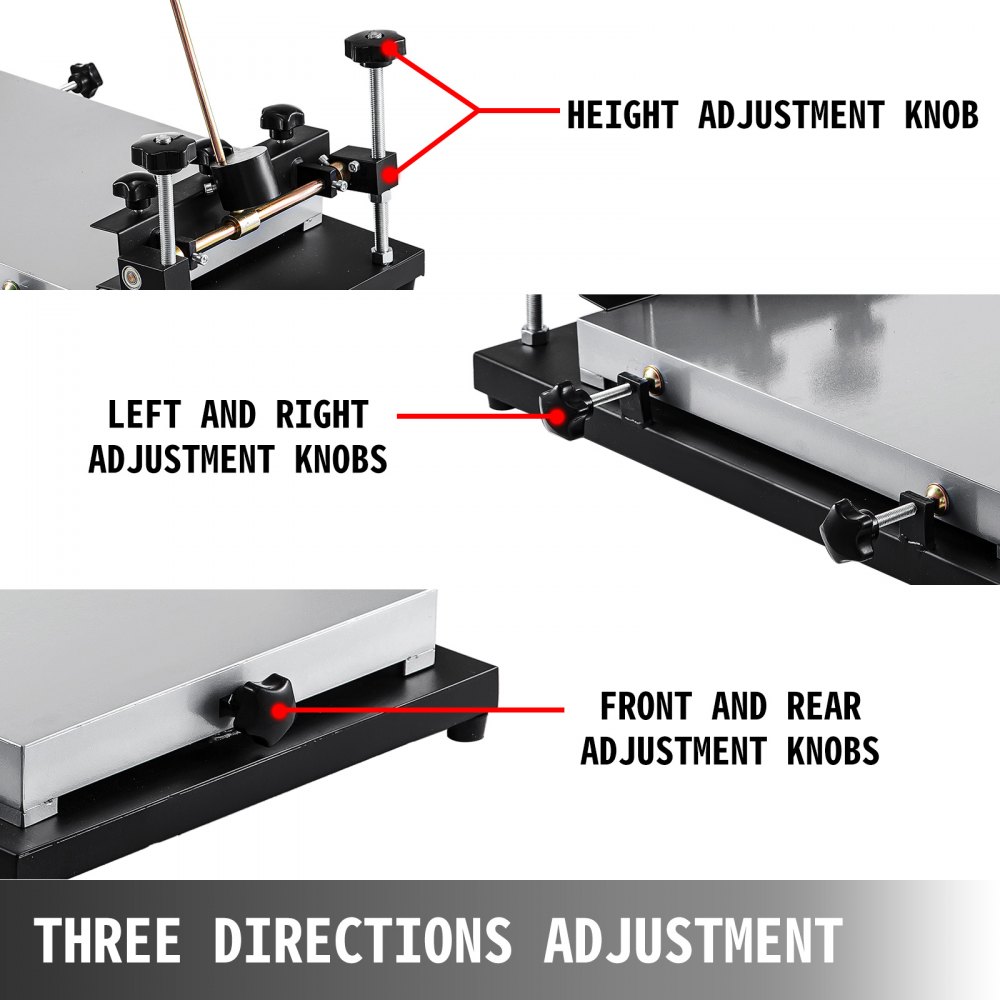 Lötpastendrucker 440x320mm Manueller Siebdruckmaschine Pcb Smt-schablonendrucker