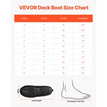 VEVOR Arbeitsschuhe Schutzschuhe Neopren-Arbeitsstiefel aus Gummi Größe 12 US