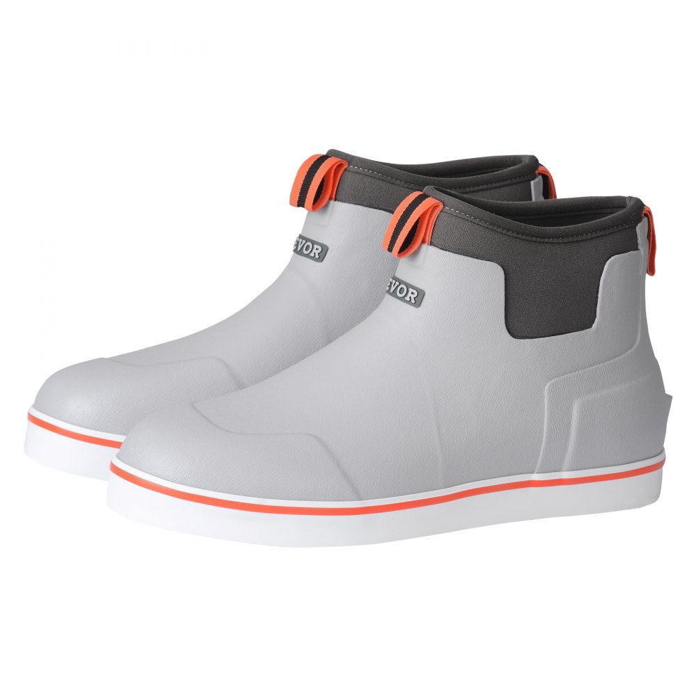 VEVOR Knöchelstiefel, Regenstiefel, Gummistiefel mit Knöchelschutz, Arbeitsschuhe für Außenbereich, isolierte Schlammstiefel, ideal zum Wandern, Angeln, Jagen oder für die Gartenarbeit, Größe 10 US