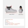 VEVOR Knöchelstiefel, Regenstiefel, Gummi-Arbeitsschuhe für den Außenbereich, Schutzschuhe, isolierte Schlammstiefel, ideal zum Wandern, Angeln, Jagen oder für die Gartenarbeit, Größe 12 US