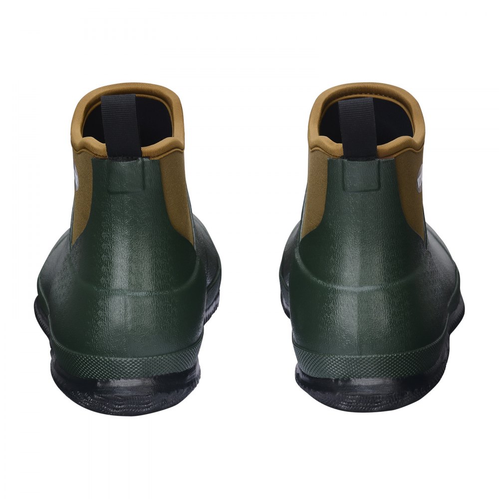 VEVOR Deckstiefel, Regenstiefel, Gummistiefel, Knöchelstiefel, isolierte Schlammstiefel für die Gartenarbeit, Neopren-Gummi, leicht und langlebig, für Fertigung, Landwirtschaft, Größe 7 US