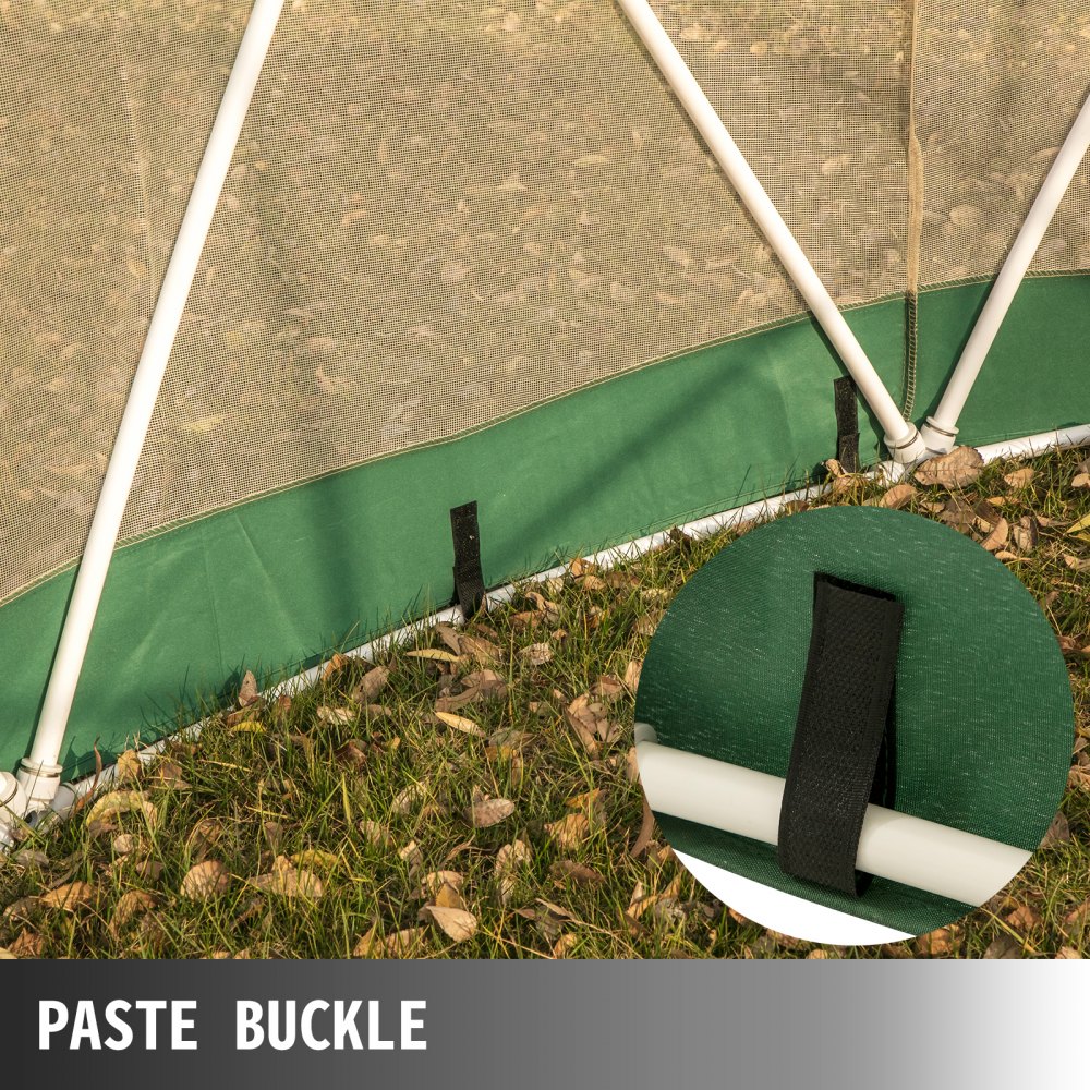 Garten Iglu Bubble zelt 12 x 7 Fuß Pavillon Polyester Kuppel Zelt Mesh Zelt