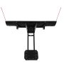 VEVOR Snow Plow Blade, 109/183 cm Width Adjustable Snow Plow Kit, Easy to Detach, Universal Mount Plowing Attachment with Rubber Flaps, Heavy Duty Steel Blade, Compatible with Most UTV &  ATV