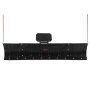 VEVOR Snow Plow Blade, 109/183 cm Width Adjustable Snow Plow Kit, Easy to Detach, Universal Mount Plowing Attachment with Rubber Flaps, Heavy Duty Steel Blade, Compatible with Most UTV &  ATV