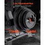 VEVOR Hantelbank Sit-Up-Bank Multifunktion Trainingsbank Einstellbar 363kg