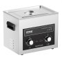 VEVOR 10 L Ultrasonic Cleaner with Heating Timer & Basket, Professional Digital Sonic Cavitation Machine, 240 W Cleaning Machine for Laboratory Tools, Metal Parts, Carburetors, Brass, Car Parts, Engine Parts