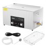 VEVOR 22 L Ultraschallreiniger mit Heiztimer & Korb professionelle digitale Schallkavitationsmaschine, 480 W Reinigungsmaschine für Laborwerkzeuge Metallteile Vergaser Messing Autoteile Motorteile