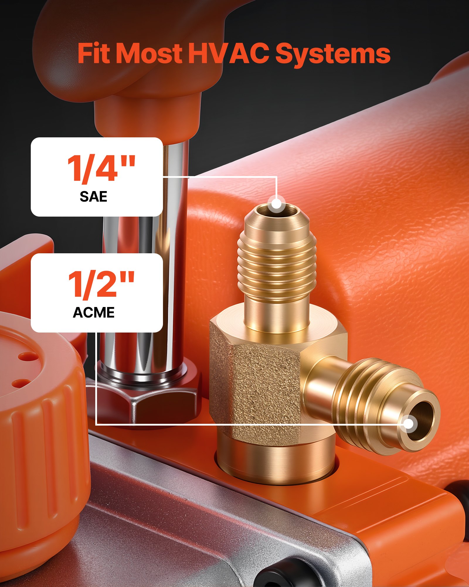 VEVOR Vakuumpumpe, 3,5 CFM 99 L/min, 1-stufig, 180 W geeignet für R134a-, R22- und R410a-Systeme, 4-poliger Motor, für die Wartung von Kfz-Klimaanlagen & die Entgasung von Harzen, inkl. Öl.