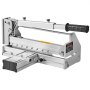 VEVOR Laminate Cutter 12 mm Cutting Depth Laminate Cracker Aluminum Alloy Cutting Device Angle Cutter Vinyl Cutter Laminate Flooring Elastic Plastic Flooring (LVP, SPC, WPC, VCT, Vinyl Flooring)