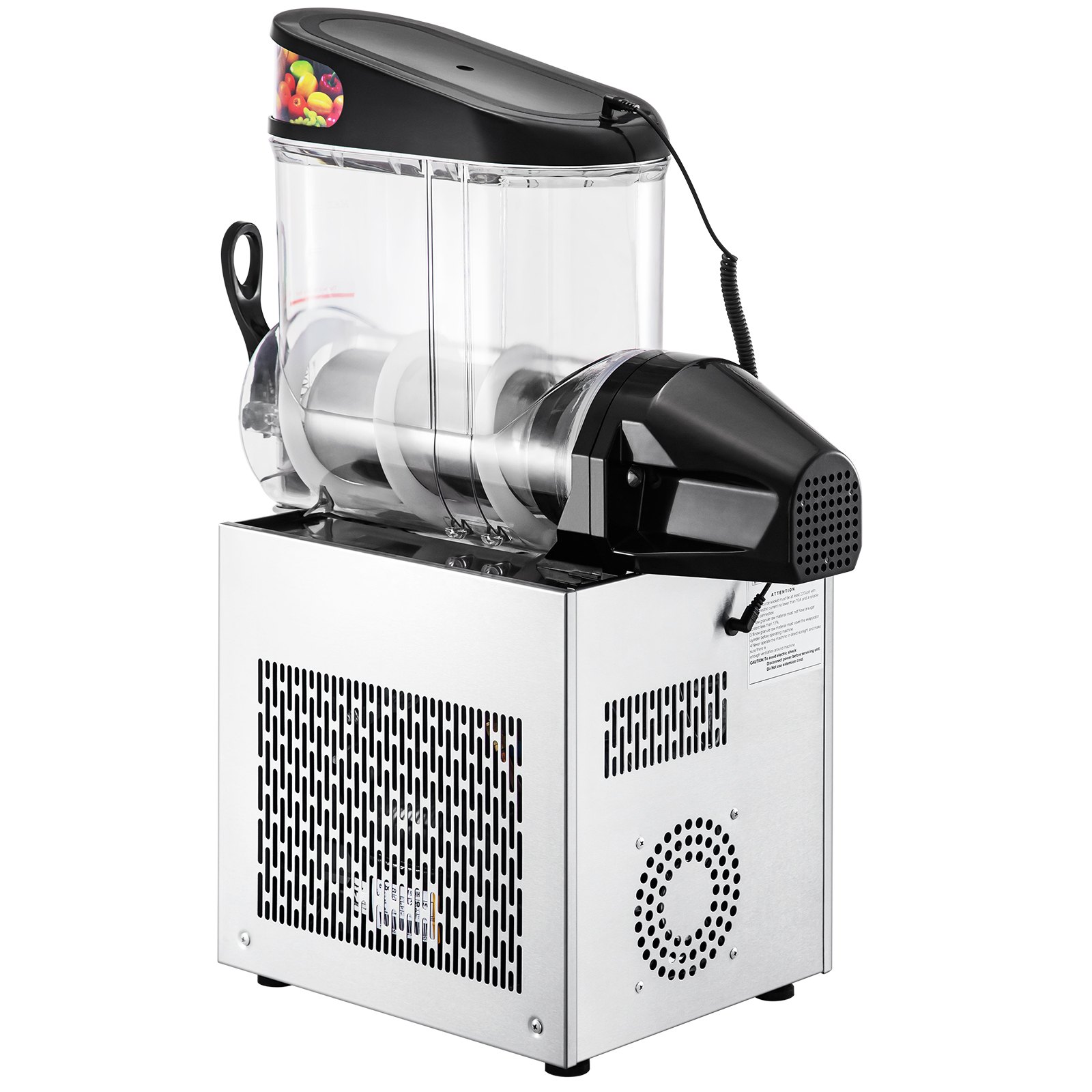 Kommerzielle Slusheis Maschine Slush Eismaschine 1x12L 220VSlushgerät 500W