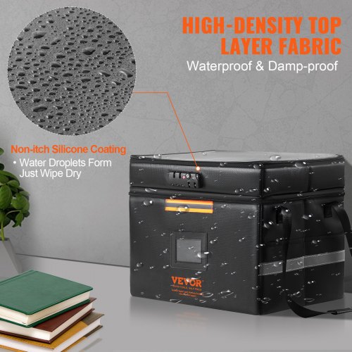 Effektivo Feuersichere Dokumententasche - Wasserdichte Aktentasche Für Wertgegenstände