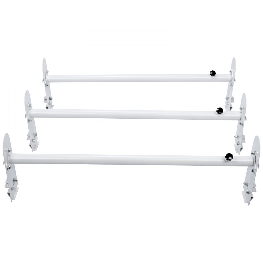 VEVOR Dachleiterträger Relingträger 3 Stk. 1020–1900 mm Länge Einstellbar Truck Rack Dachgepäckträger, 340 kg Belastbar Lkw Gepäckträger Racks Aluminiumlegierung Gegen Rost, Korrosion Dachträger
