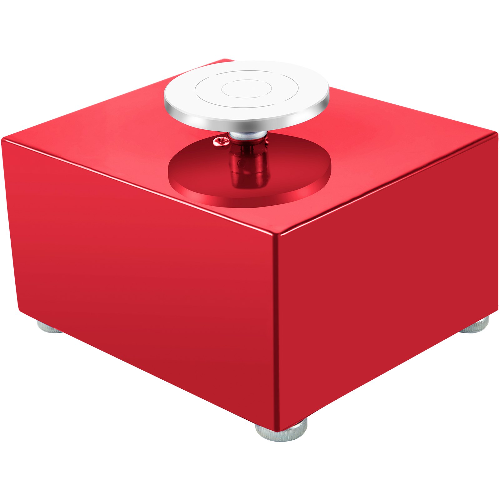 VEVOR Keramikscheibe 2000 U/min 30 W, Einstellbare Töpferscheibe Rot Elektrisch aus Aluminiumlegierung, 40 dB Keramikformwerkzeug mit UK-Stecker für den Hand-für-Hand-Unterricht, 15 x 14 x 10 cm Rot