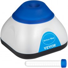 VEVOR KW-3000-1L Vortex Farbmischer 3000 RPM, Lab Mini Vortex Schüttler Stirrer 50 ml, Vibrationsmischer Labormischmaschine Blau Reagenzgläser Wimpernkleber Gel-Lack Acrylfarben