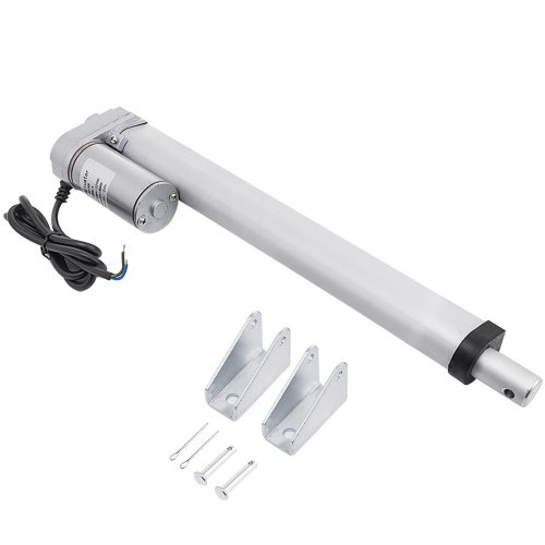 Linearaktuator mit 20,3 cm Hub, Gleichstrom, 12 V, Elektromotor, 900 N, TV-Heber mit Montagehalterungen, Tür