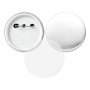VEVOR Buttonrohlinge ⌀58 mm Zubehör für Buttonmaschine Austauschbare Form, Kompatibel mit der Buttonmaschine VEVOR JMB-801, mit 100 Rückseiten, 100 Hüllen, 100 transparente Folien & 20 Blanko-Papiere