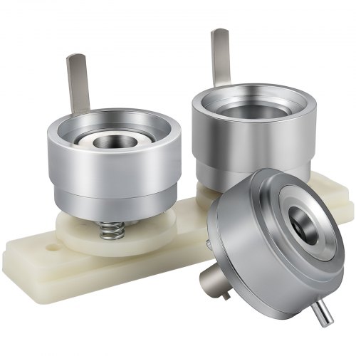 VEVOR Button Stempelsätze 32 mm Buttongröße aus ABS Metall, für Button Hersteller Buttonmaschine Buttonpresse, Badgemaker Ansteckbuttons selber machen DIY Abzeichen Button Anstecker