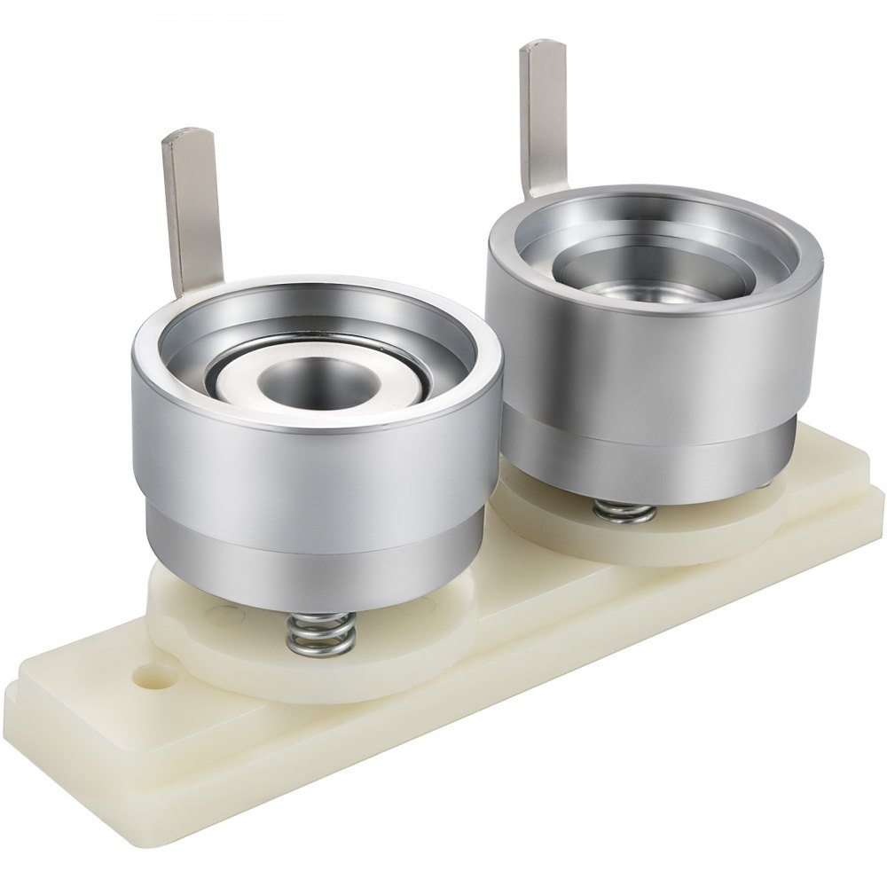 VEVOR Button Stempelsätze 32 mm Buttongröße aus ABS Metall, für Button Hersteller Buttonmaschine Buttonpresse, Badgemaker Ansteckbuttons selber machen DIY Abzeichen Button Anstecker
