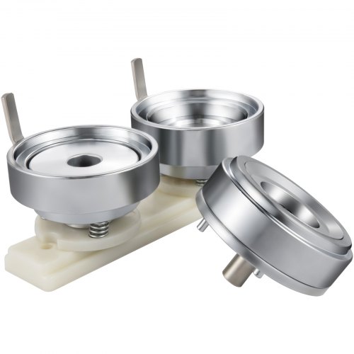 VEVOR Button Stempelsätze für 56mm Buttongröße ABS Metall selber machen Badge Maker Maschine, für Button Maker Buttonmaschine Buttonpresse DIY Abzeichen Button Anstecker, Badgemaker Ansteckbuttons