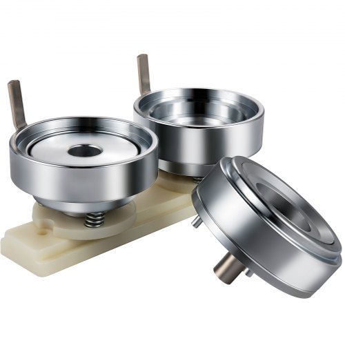 VEVOR Button Stempelsätze ABS Metall für 58mm Buttongröße, für Button Maker Buttonmaschine Buttonpresse DIY Abzeichen Button Anstecker, Badgemaker Ansteckbuttons selber machen