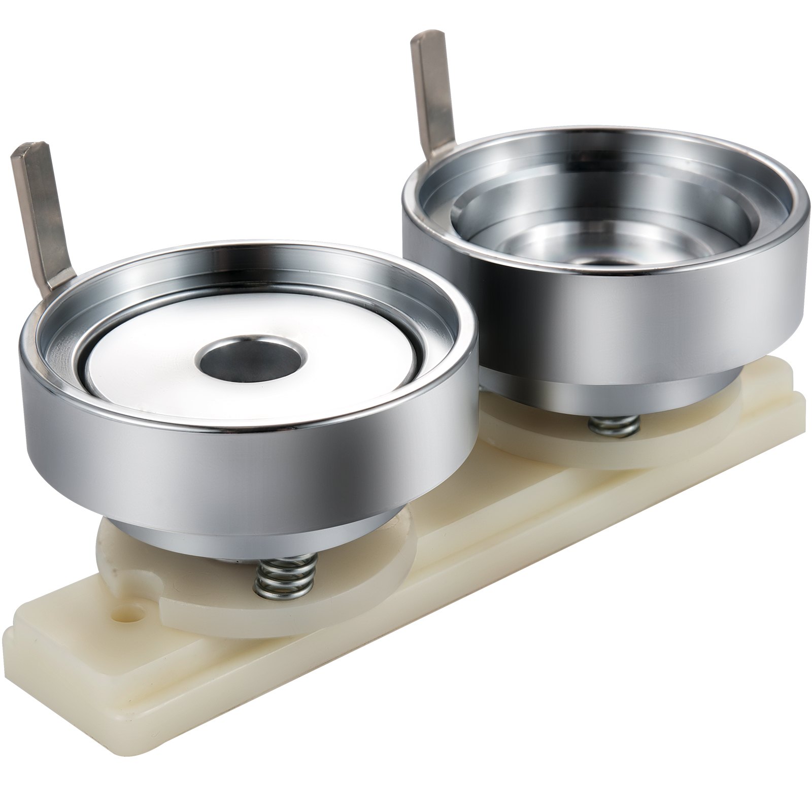 VEVOR Button Stempelsätze ABS Metall für 58mm Buttongröße, für Button Maker Buttonmaschine Buttonpresse DIY Abzeichen Button Anstecker, Badgemaker Ansteckbuttons selber machen