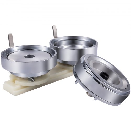 VEVOR Button Stempelsätze 75 mm, Rund Buttonmaschine, Buttonpresse, für 75mm Buttongröße, Badgemaker Ansteckbuttons selber machen Abzeichenerstellungsmaschine für Hemd und Jacke
