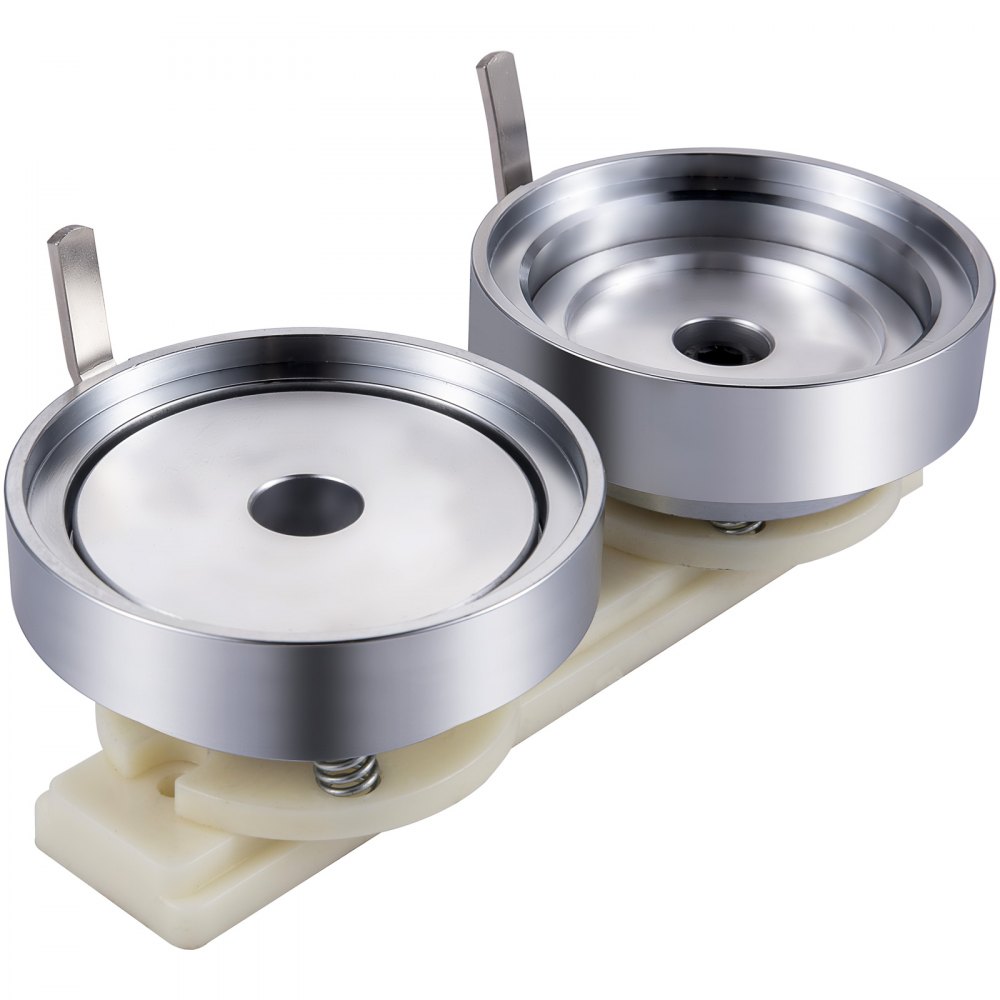 VEVOR Button Stempelsätze 75 mm, Rund Buttonmaschine, Buttonpresse, für 75mm Buttongröße, Badgemaker Ansteckbuttons selber machen Abzeichenerstellungsmaschine für Hemd und Jacke