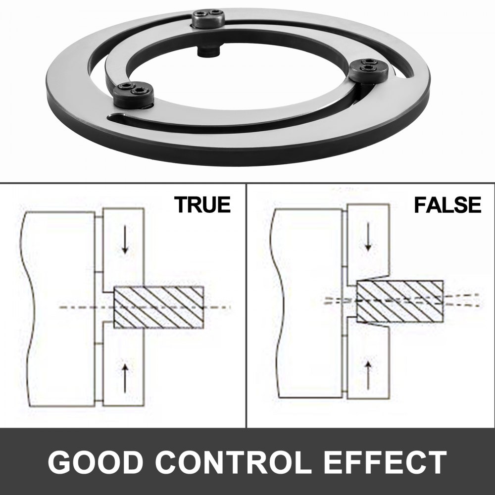 Dreibackenfutter Drehfutter 6'' Aus Gehärtetem Stahl Für Cnc Drehmaschine