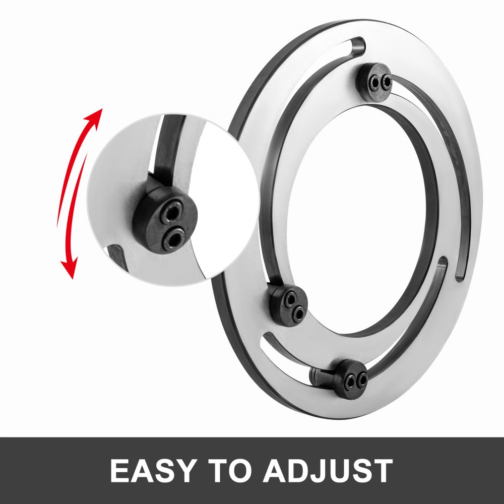 Dreibackenfutter Drehfutter 8'' Aus Gehärtetem Stahl Für Cnc Drehmaschine